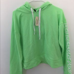 “Let me love you” green sweatshirt